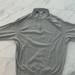 Peter Miller Cotton Pullover 1/4 zip size large